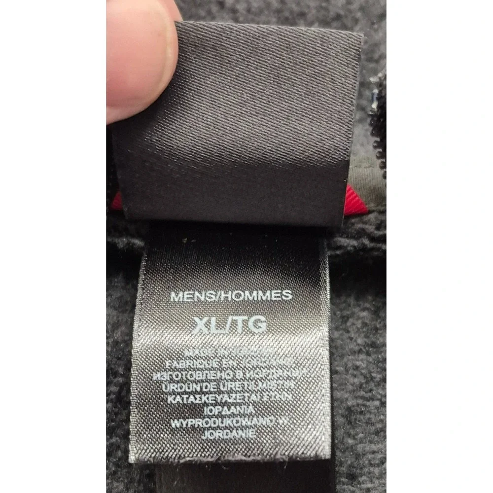 The North Face Jacket Mens X-Large Gray Half Zip Fleece Casual Outdoors‎ Hiking
